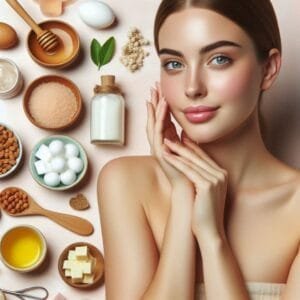 DIY body butter for glowing skin